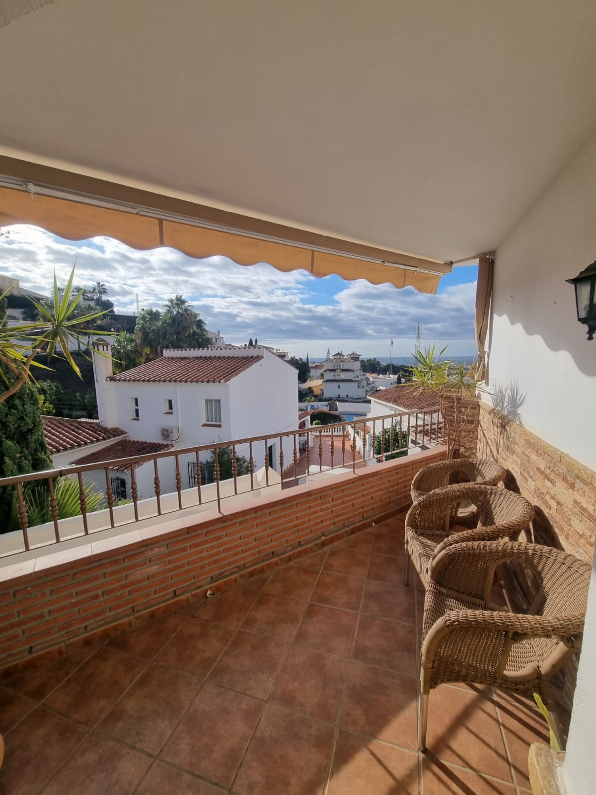 terraza con vistas